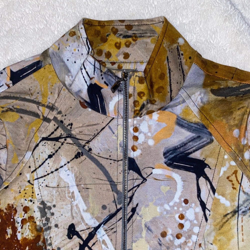 ART Simply Dolcezza Artistic Abstract Women's Jacket - Picture 7 of 7